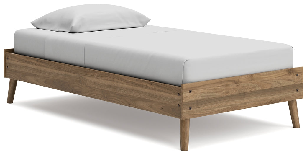 Ashley Express - Aprilyn Twin Platform Bed with Dresser and 2 Nightstands at Towne & Country Furniture (AL) furniture, home furniture, home decor, sofa, bedding