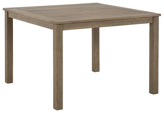 Ashley Express - Aria Plains Square Dining Table w/UMB OPT at Towne & Country Furniture (AL) furniture, home furniture, home decor, sofa, bedding