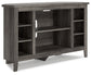 Ashley Express - Arlenbry Corner TV Stand/Fireplace OPT at Towne & Country Furniture (AL) furniture, home furniture, home decor, sofa, bedding
