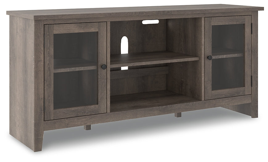 Ashley Express - Arlenbry LG TV Stand w/Fireplace Option at Towne & Country Furniture (AL) furniture, home furniture, home decor, sofa, bedding