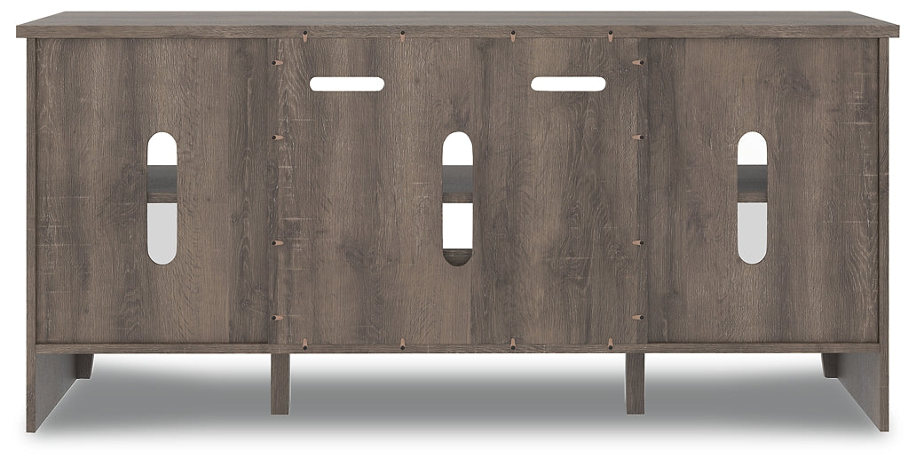 Ashley Express - Arlenbry LG TV Stand w/Fireplace Option at Towne & Country Furniture (AL) furniture, home furniture, home decor, sofa, bedding