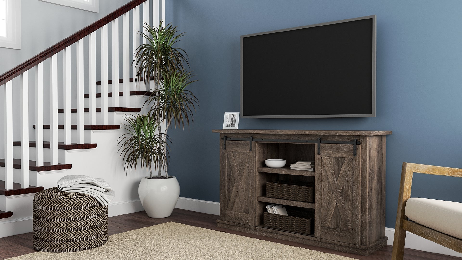 Ashley Express - Arlenbry Medium TV Stand at Towne & Country Furniture (AL) furniture, home furniture, home decor, sofa, bedding
