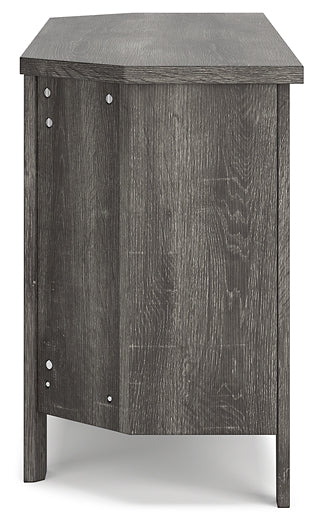 Ashley Express - Arlenbry Small Corner TV Stand at Towne & Country Furniture (AL) furniture, home furniture, home decor, sofa, bedding