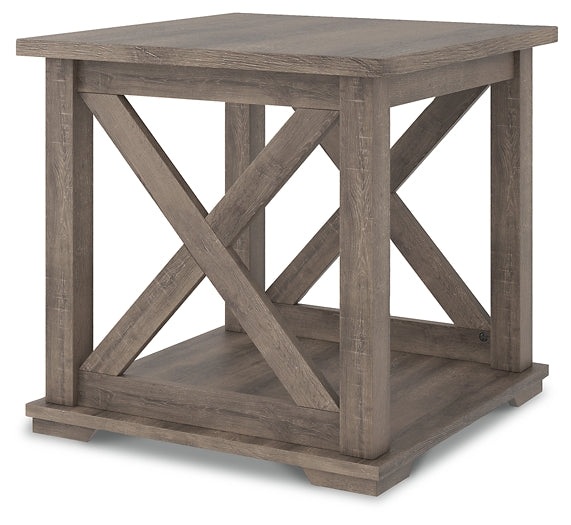 Ashley Express - Arlenbry Square End Table at Towne & Country Furniture (AL) furniture, home furniture, home decor, sofa, bedding