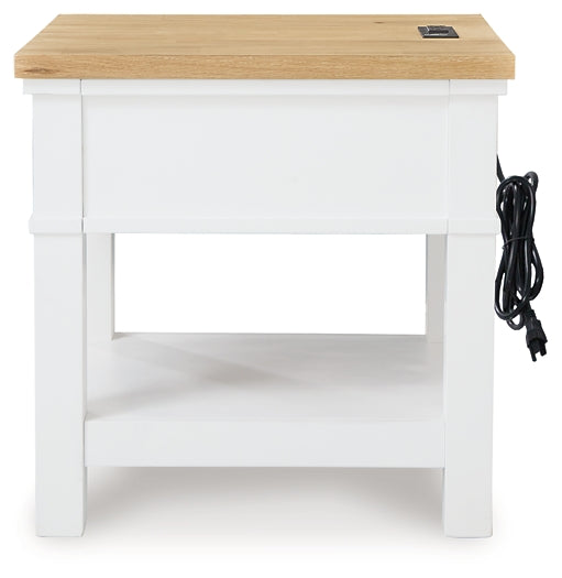 Ashley Express - Ashbryn Rectangular End Table at Towne & Country Furniture (AL) furniture, home furniture, home decor, sofa, bedding