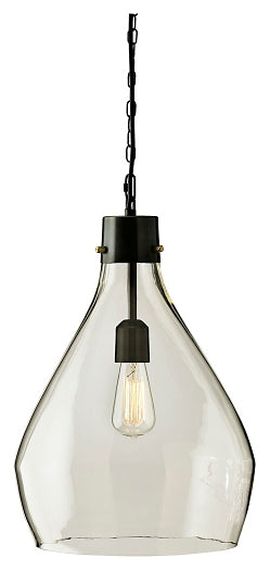 Ashley Express - Avalbane Glass Pendant Light (1/CN) at Towne & Country Furniture (AL) furniture, home furniture, home decor, sofa, bedding