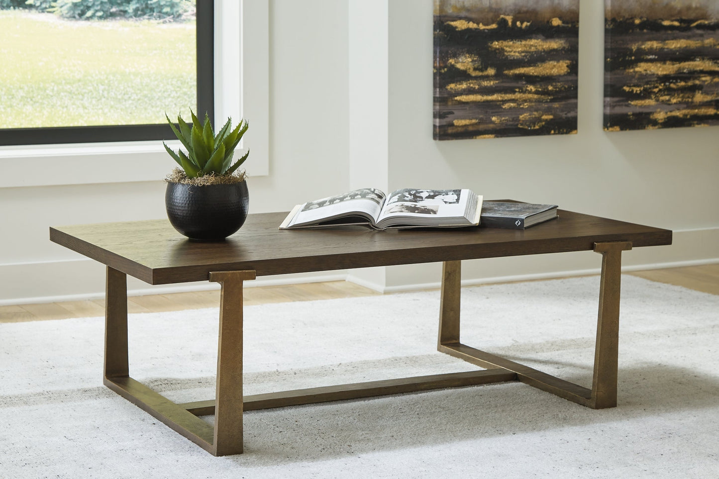 Ashley Express - Balintmore Rectangular Cocktail Table at Towne & Country Furniture (AL) furniture, home furniture, home decor, sofa, bedding