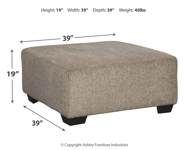 Ashley Express - Ballinasloe Oversized Accent Ottoman at Towne & Country Furniture (AL) furniture, home furniture, home decor, sofa, bedding