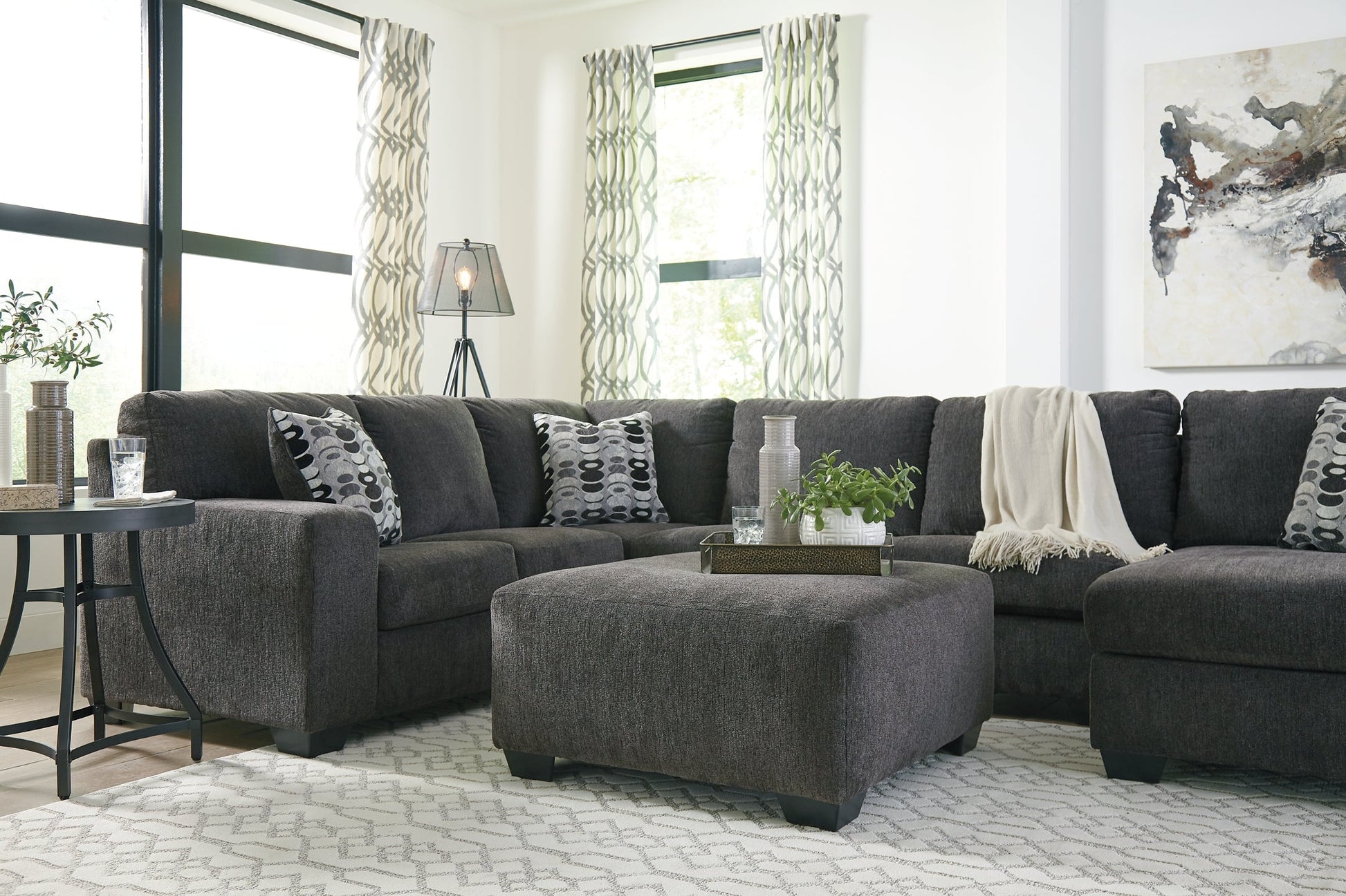 Ashley Express - Ballinasloe Oversized Accent Ottoman at Towne & Country Furniture (AL) furniture, home furniture, home decor, sofa, bedding