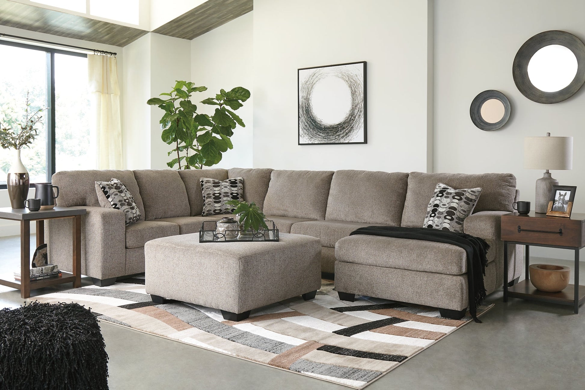 Ashley Express - Ballinasloe Oversized Accent Ottoman at Towne & Country Furniture (AL) furniture, home furniture, home decor, sofa, bedding