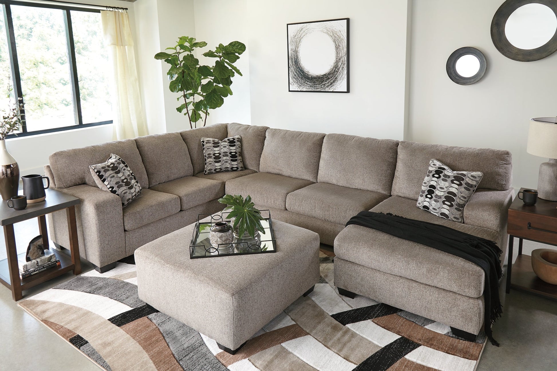 Ashley Express - Ballinasloe Oversized Accent Ottoman at Towne & Country Furniture (AL) furniture, home furniture, home decor, sofa, bedding