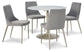 Ashley Express - Barchoni Dining Table and 4 Chairs at Towne & Country Furniture (AL) furniture, home furniture, home decor, sofa, bedding