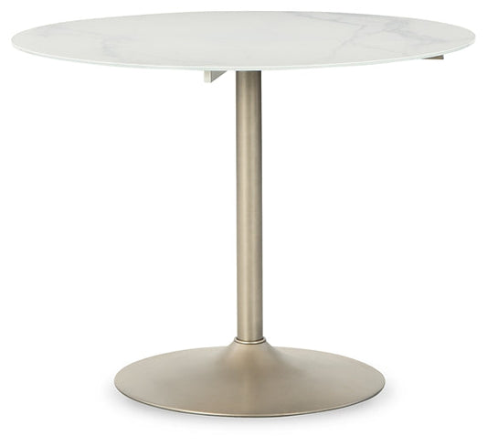 Ashley Express - Barchoni Round Dining Room Table at Towne & Country Furniture (AL) furniture, home furniture, home decor, sofa, bedding