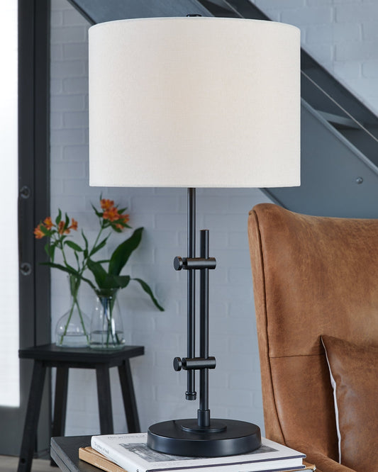 Ashley Express - Baronvale Metal Table Lamp (1/CN) at Towne & Country Furniture (AL) furniture, home furniture, home decor, sofa, bedding