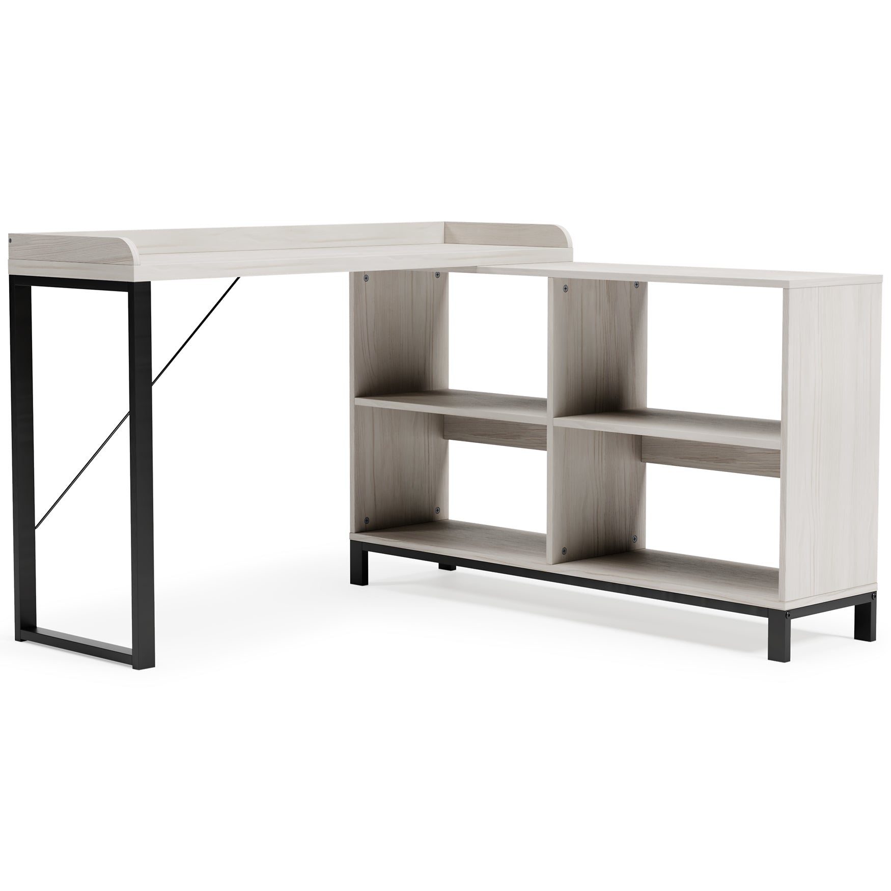Ashley Express - Bayflynn L-Desk at Towne & Country Furniture (AL) furniture, home furniture, home decor, sofa, bedding