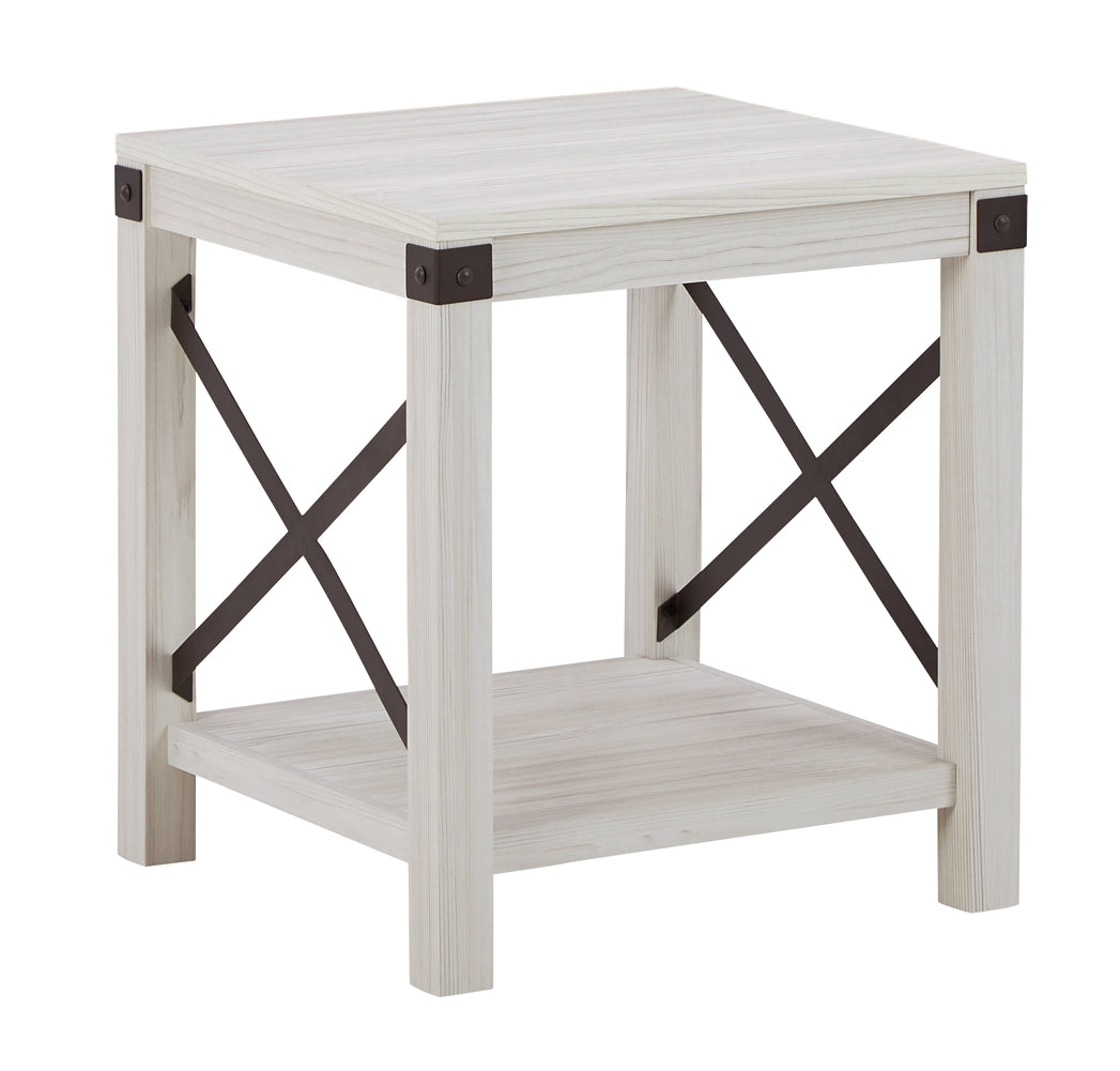 Ashley Express - Bayflynn Square End Table at Towne & Country Furniture (AL) furniture, home furniture, home decor, sofa, bedding