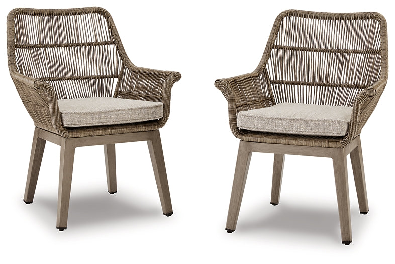Ashley Express - Beach Front Arm Chair With Cushion (2/CN) at Towne & Country Furniture (AL) furniture, home furniture, home decor, sofa, bedding