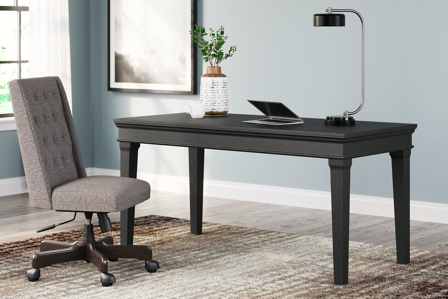 Ashley Express - Beckincreek Home Office Desk at Towne & Country Furniture (AL) furniture, home furniture, home decor, sofa, bedding
