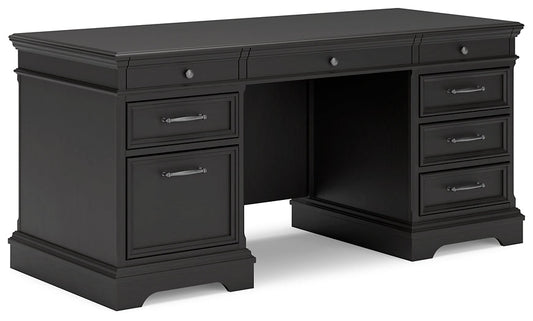 Ashley Express - Beckincreek Home Office Desk at Towne & Country Furniture (AL) furniture, home furniture, home decor, sofa, bedding