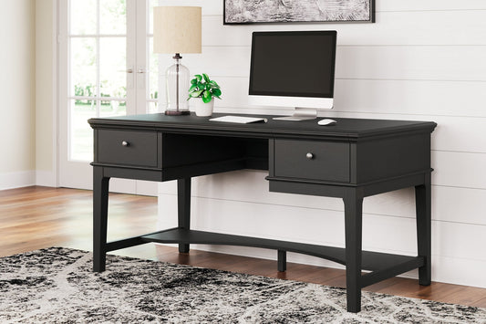 Ashley Express - Beckincreek Home Office Storage Leg Desk at Towne & Country Furniture (AL) furniture, home furniture, home decor, sofa, bedding