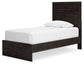 Ashley Express - Belachime  Panel Bed at Towne & Country Furniture (AL) furniture, home furniture, home decor, sofa, bedding