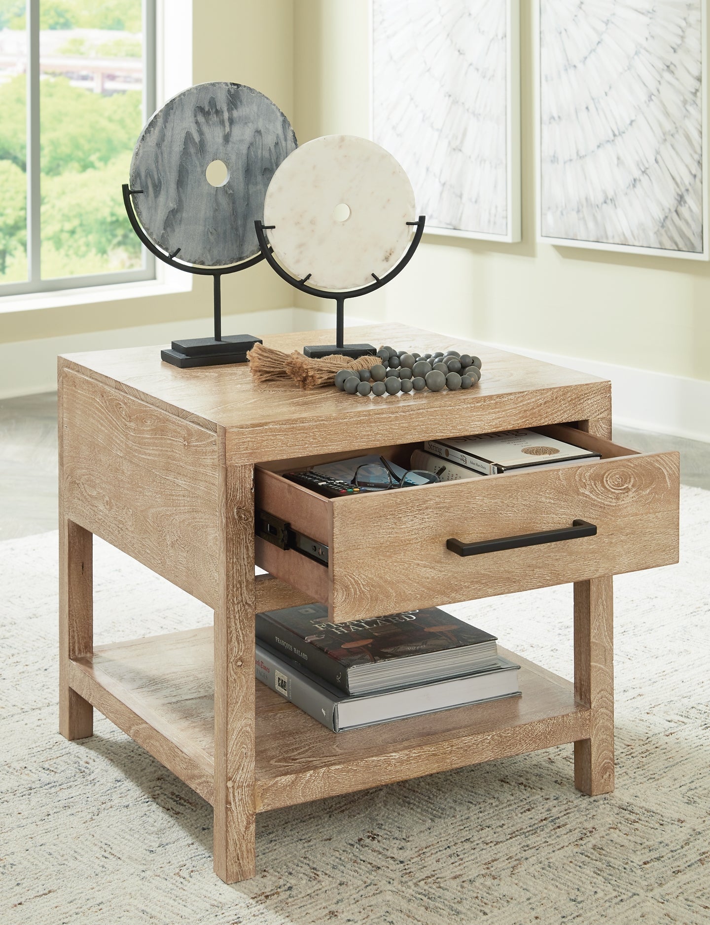Ashley Express - Belenburg Square End Table at Towne & Country Furniture (AL) furniture, home furniture, home decor, sofa, bedding