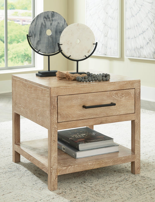 Ashley Express - Belenburg Square End Table at Towne & Country Furniture (AL) furniture, home furniture, home decor, sofa, bedding