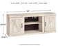 Ashley Express - Bellaby LG TV Stand w/Fireplace Option at Towne & Country Furniture (AL) furniture, home furniture, home decor, sofa, bedding