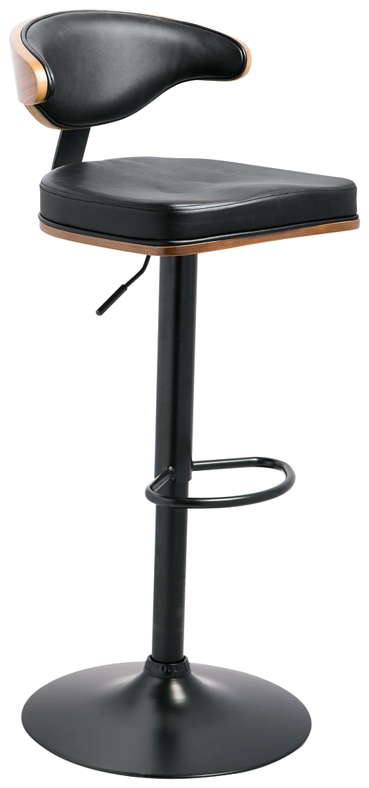 Ashley Express - Bellatier Tall UPH Swivel Barstool(1/CN) at Towne & Country Furniture (AL) furniture, home furniture, home decor, sofa, bedding