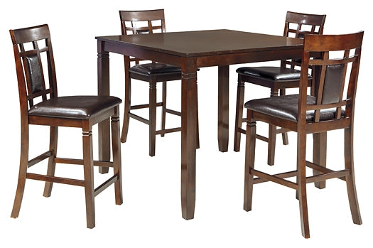Ashley Express - Bennox DRM Counter Table Set (5/CN) at Towne & Country Furniture (AL) furniture, home furniture, home decor, sofa, bedding