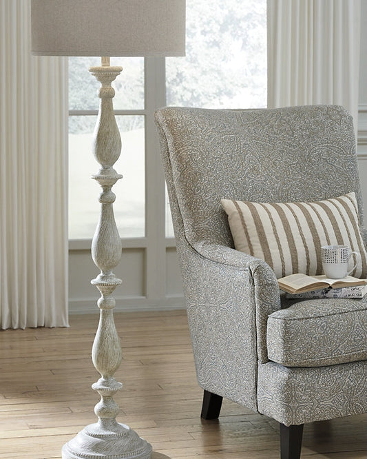 Ashley Express - Bernadate Poly Floor Lamp (1/CN) at Towne & Country Furniture (AL) furniture, home furniture, home decor, sofa, bedding