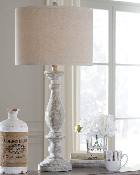 Ashley Express - Bernadate Poly Table Lamp (2/CN) at Towne & Country Furniture (AL) furniture, home furniture, home decor, sofa, bedding