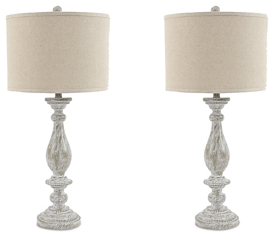 Ashley Express - Bernadate Poly Table Lamp (2/CN) at Towne & Country Furniture (AL) furniture, home furniture, home decor, sofa, bedding