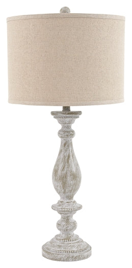 Ashley Express - Bernadate Poly Table Lamp (2/CN) at Towne & Country Furniture (AL) furniture, home furniture, home decor, sofa, bedding