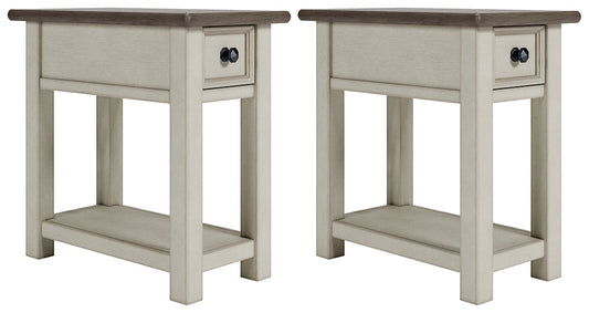 Ashley Express - Bolanburg 2 End Tables at Towne & Country Furniture (AL) furniture, home furniture, home decor, sofa, bedding