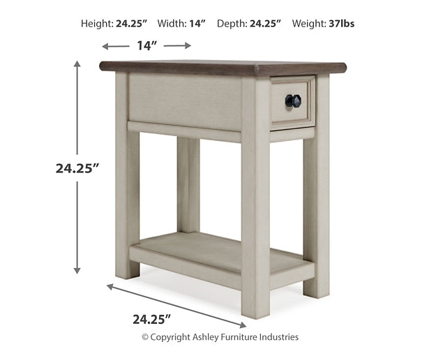 Ashley Express - Bolanburg Coffee Table with 1 End Table at Towne & Country Furniture (AL) furniture, home furniture, home decor, sofa, bedding
