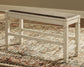 Ashley Express - Bolanburg DBL Counter UPH Bench (1/CN) at Towne & Country Furniture (AL) furniture, home furniture, home decor, sofa, bedding