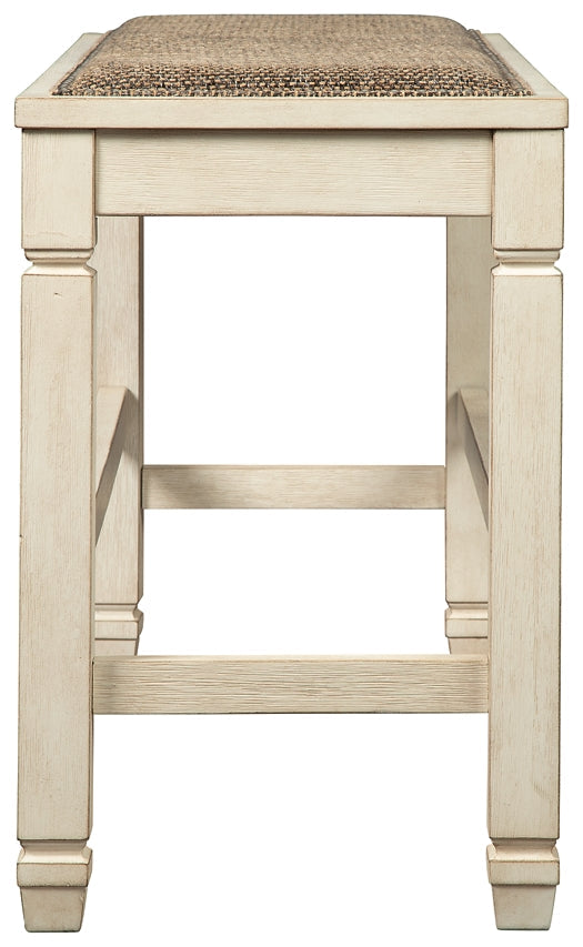 Ashley Express - Bolanburg DBL Counter UPH Bench (1/CN) at Towne & Country Furniture (AL) furniture, home furniture, home decor, sofa, bedding