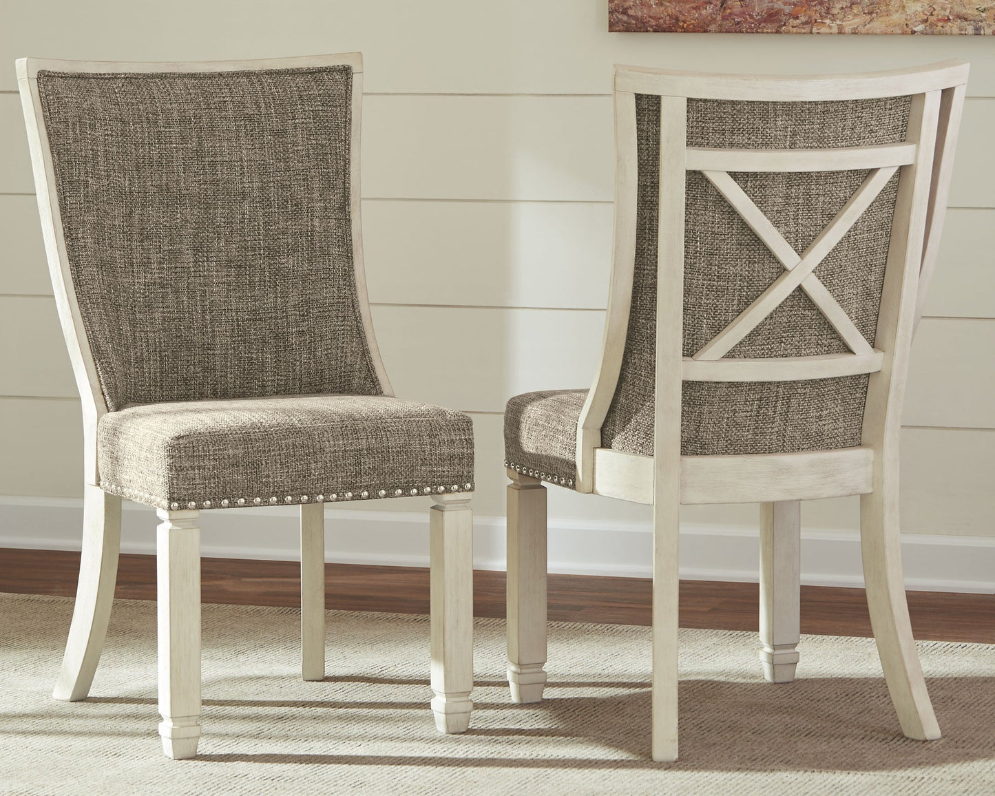 Ashley Express - Bolanburg Dining UPH Side Chair (2/CN) at Towne & Country Furniture (AL) furniture, home furniture, home decor, sofa, bedding