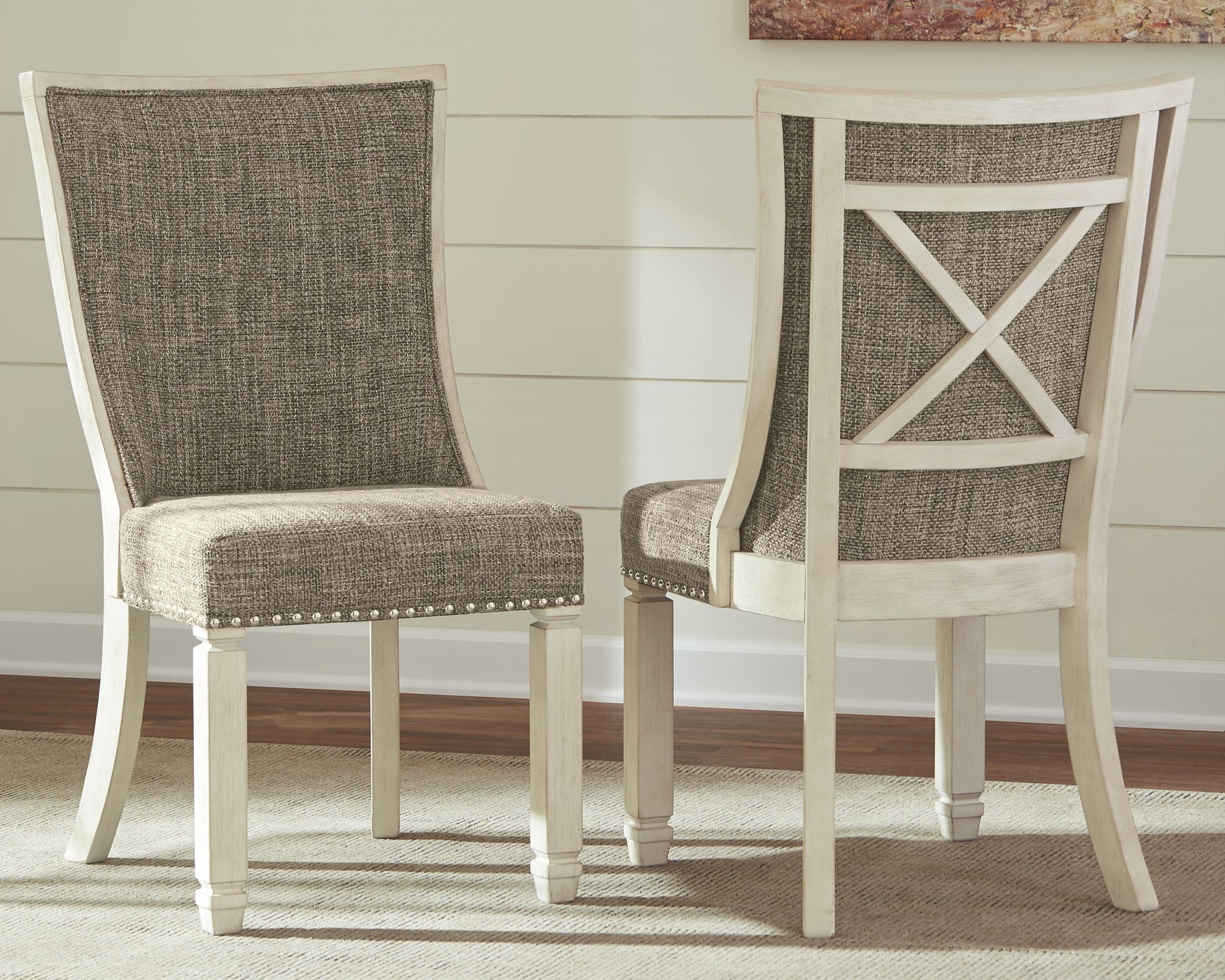 Ashley Express - Bolanburg Dining UPH Side Chair (2/CN) at Towne & Country Furniture (AL) furniture, home furniture, home decor, sofa, bedding