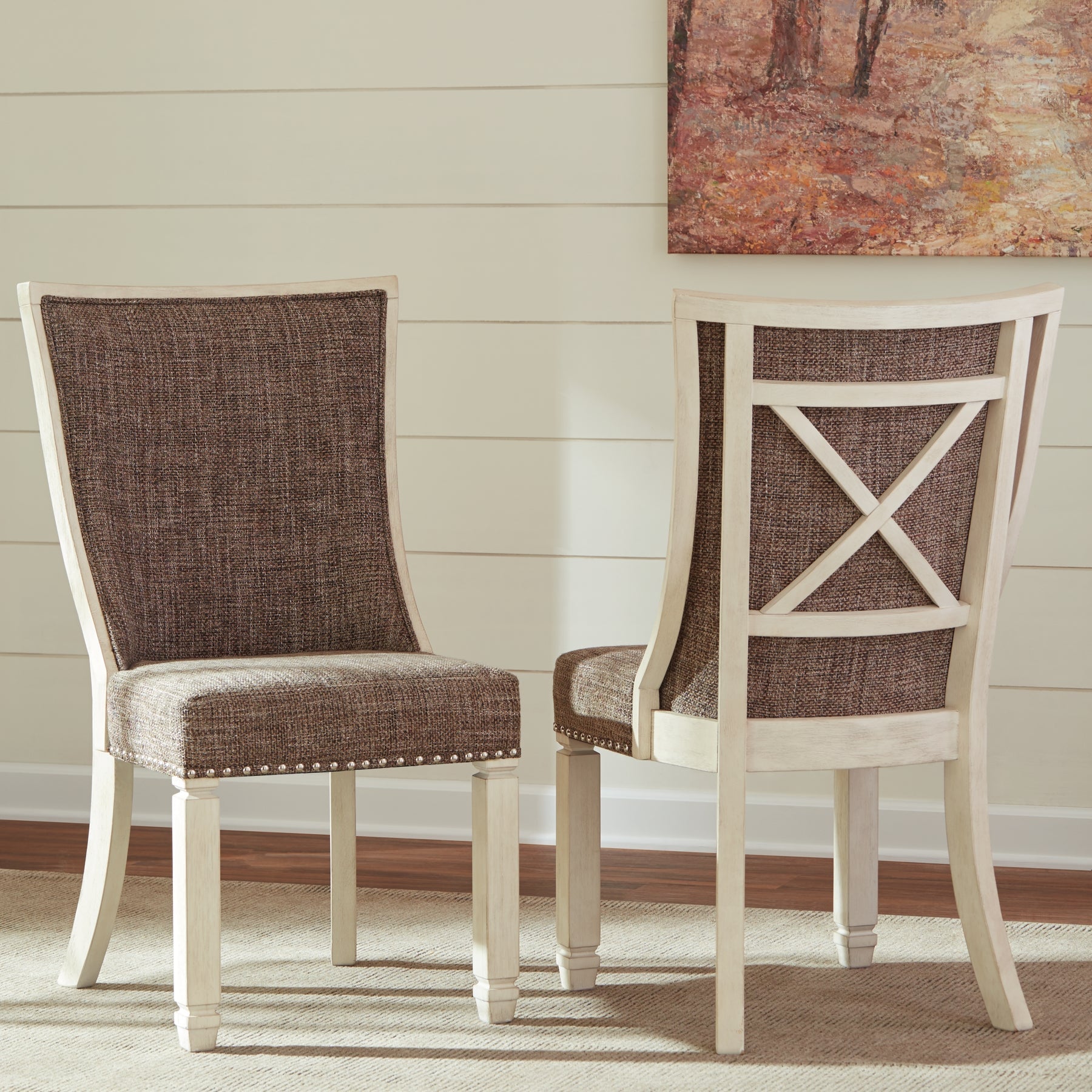 Ashley Express - Bolanburg Dining UPH Side Chair (2/CN) at Towne & Country Furniture (AL) furniture, home furniture, home decor, sofa, bedding