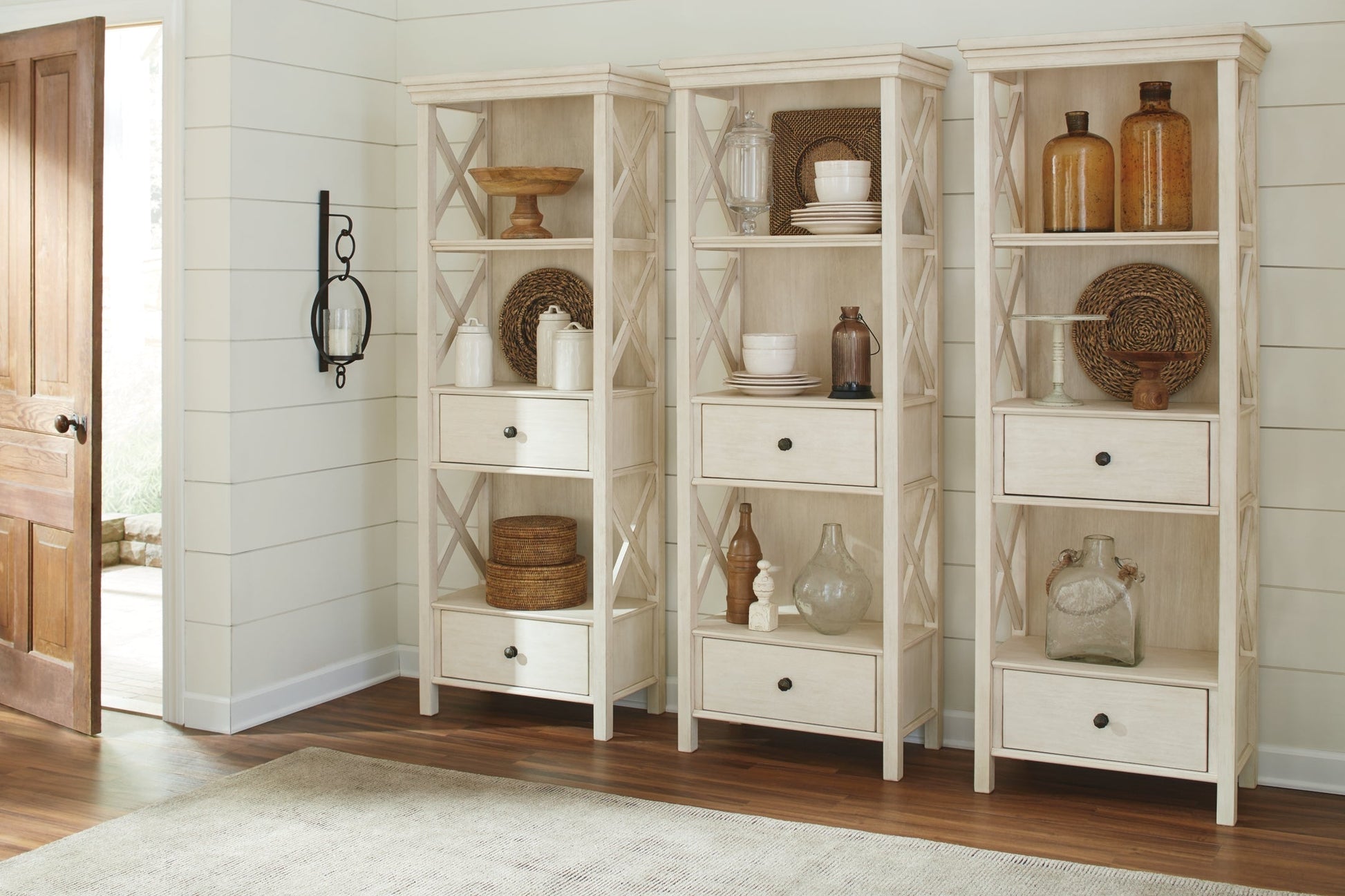 Ashley Express - Bolanburg Display Cabinet at Towne & Country Furniture (AL) furniture, home furniture, home decor, sofa, bedding