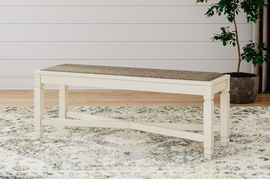 Ashley Express - Bolanburg Large UPH Dining Room Bench at Towne & Country Furniture (AL) furniture, home furniture, home decor, sofa, bedding