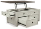 Ashley Express - Bolanburg Lift Top Cocktail Table at Towne & Country Furniture (AL) furniture, home furniture, home decor, sofa, bedding