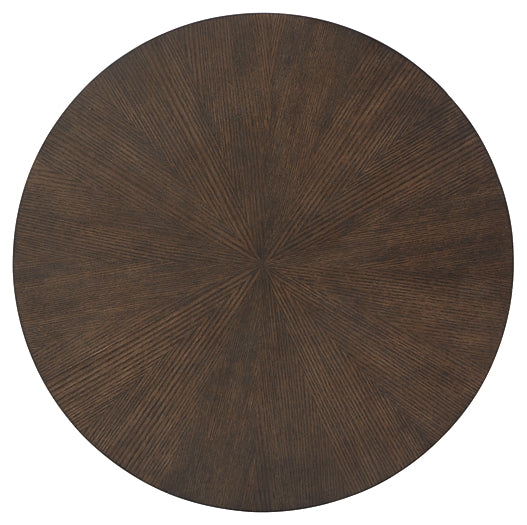 Ashley Express - Brazburn Round End Table at Towne & Country Furniture (AL) furniture, home furniture, home decor, sofa, bedding
