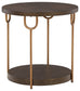 Ashley Express - Brazburn Round End Table at Towne & Country Furniture (AL) furniture, home furniture, home decor, sofa, bedding
