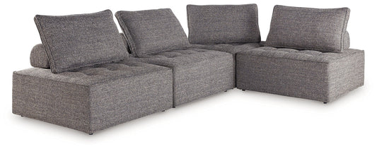 Ashley Express - Bree Zee 4-Piece Outdoor Sectional at Towne & Country Furniture (AL) furniture, home furniture, home decor, sofa, bedding