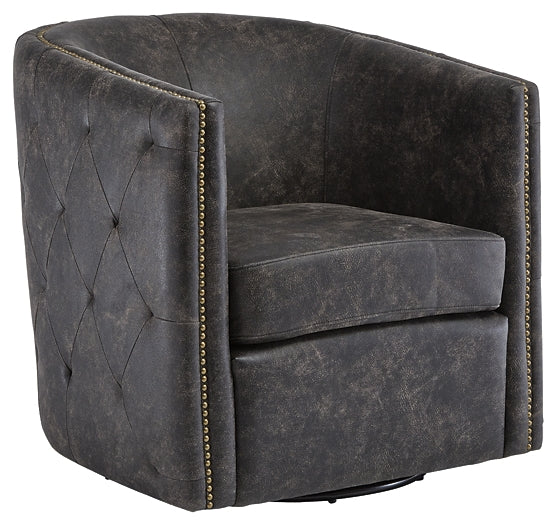 Ashley Express - Brentlow Swivel Chair at Towne & Country Furniture (AL) furniture, home furniture, home decor, sofa, bedding