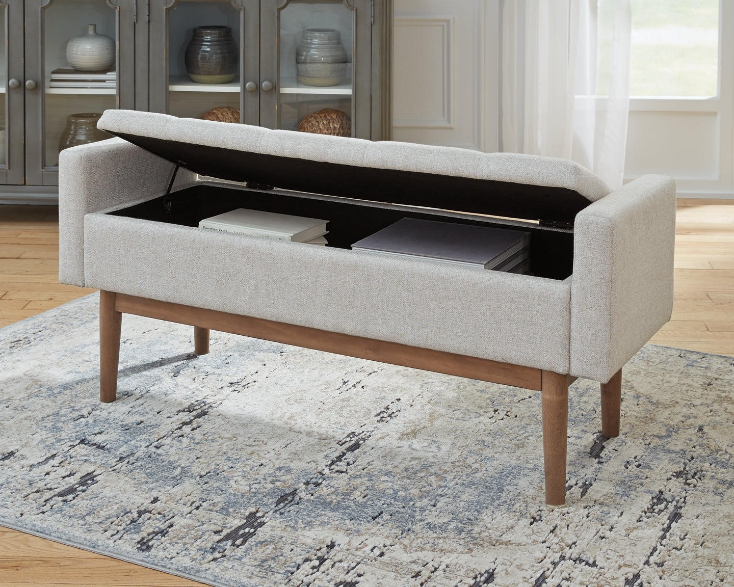 Ashley Express - Briarson Storage Bench at Towne & Country Furniture (AL) furniture, home furniture, home decor, sofa, bedding