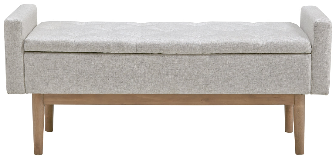 Ashley Express - Briarson Storage Bench at Towne & Country Furniture (AL) furniture, home furniture, home decor, sofa, bedding